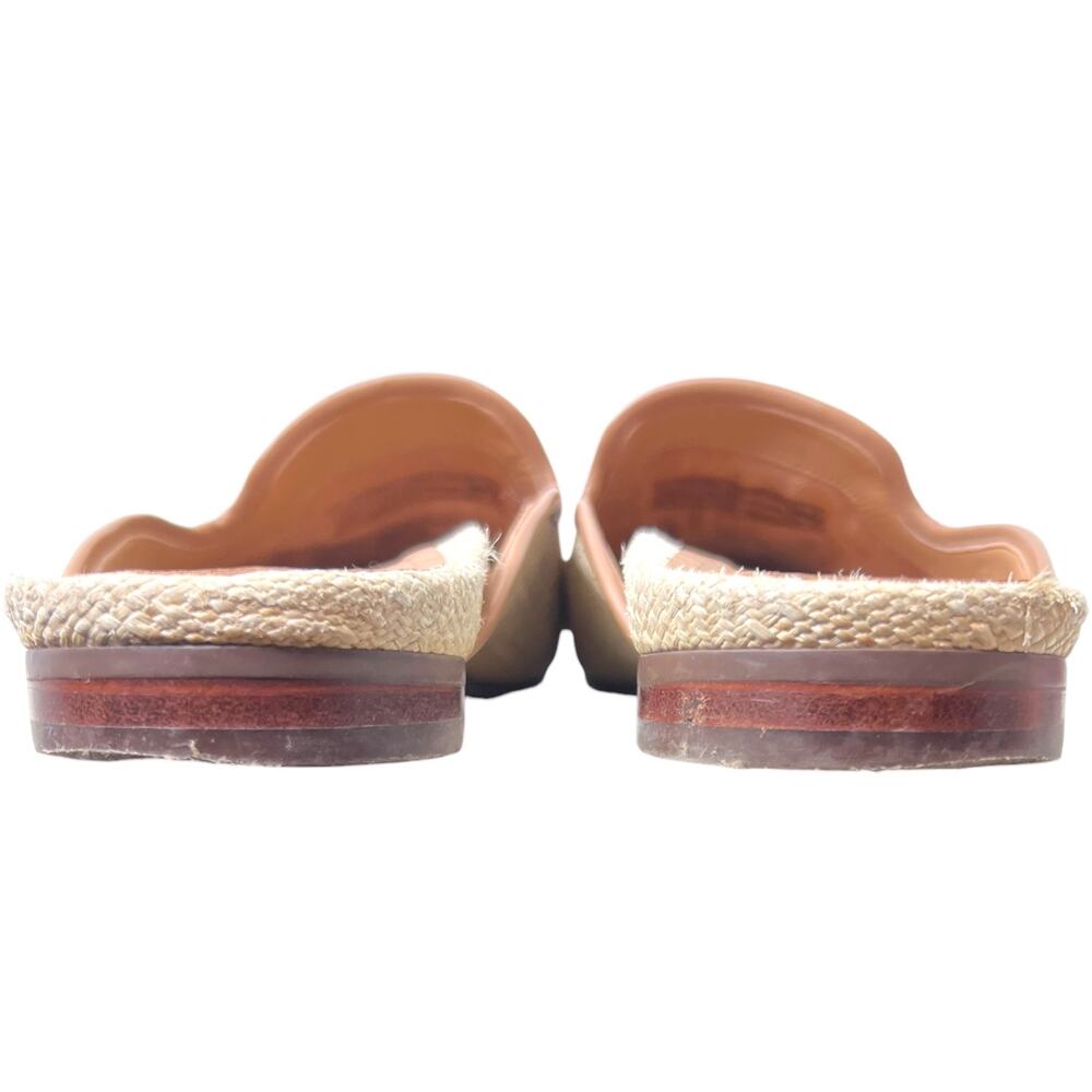 VIONIC Willa Flat Mule in Natural Raffia Tan Woven Loafers Comfort Women's 9.5 - Picture 8 of 11